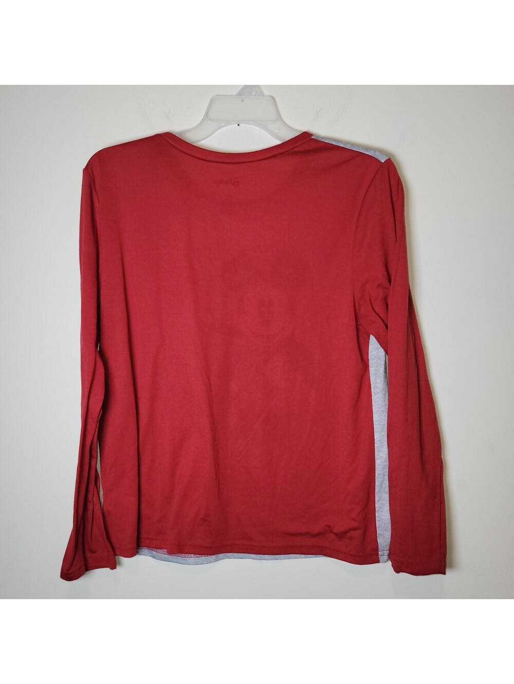 Disney Minnie Mouse Christmas Holiday Raglan Long Sleeve T-Shirt Women's Size L - Picture 6 of 9